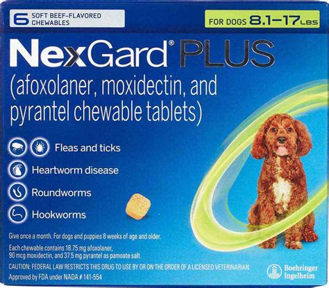 Nexgard Plus Chewable Tablets For Dogs Boehringer Ingelheim Safe