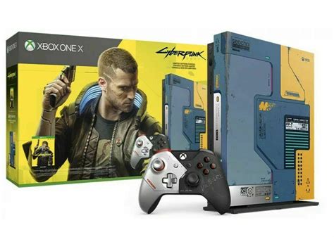 Xbox One X Cyberpunk 2077 Limited Edition Console Spedizione Gratuita