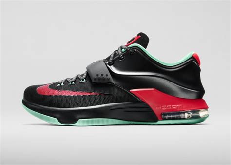 Nike Kd Vii Blackaction Red Medium Mint Nike Sole Collector