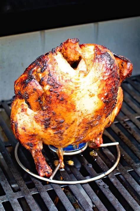 We ate the most delicious honey bbq grilled chicken the other week, and i'm so excited to finally be posting the recipe here on the blog. Beer Can Chicken on the Grill | Recipe | Beer can chicken ...
