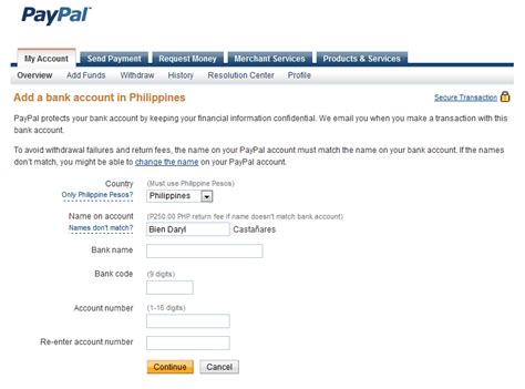 What you need to do is make sure that the email that you link to your paypal account is 100% yours, will never be stolen, and it has a strong enough password. How to add your bank account to PayPal - Peso Exchanger