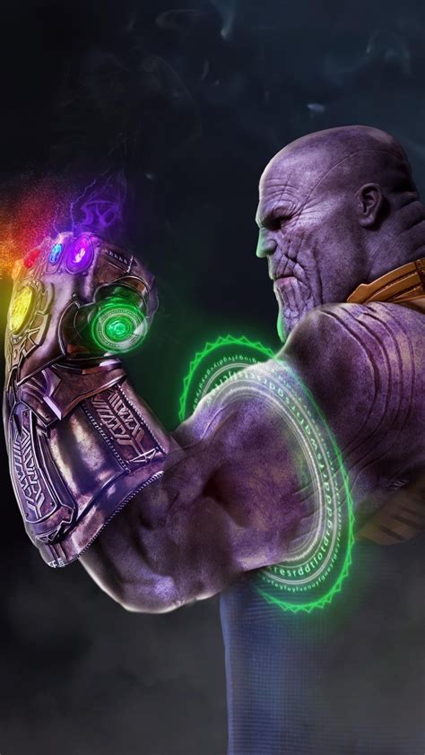 Thanos With Infinity Gauntlet 4k Wallpapers Hd Wallpapers Id 28272