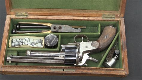Pinfire Lemat Grapeshot Revolver At Ria Forgotten Weapons