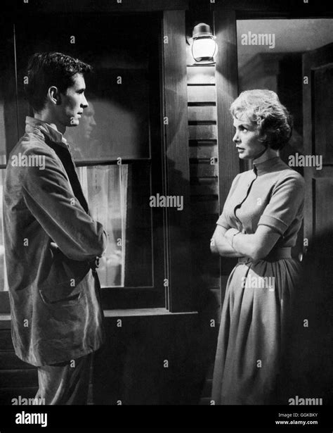 Psico Psico Usa 1960 Alfred Hitchcock Anthony Perkins Norman Bates Und Janet Leigh Marion