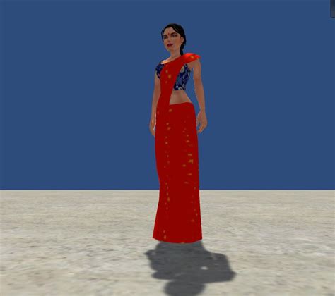 Saree 3d Models Download Free3d