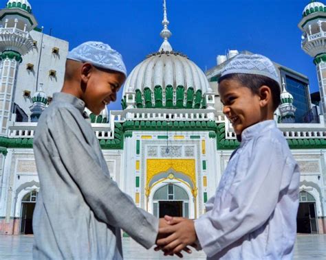 At the end of the 9th month of the islamic calendar, that is, the holy month of ramadan, the muslims from around the world rejoice in a. PHOTOS: India celebrates Eid-ul-Fitr amid lockdown ...
