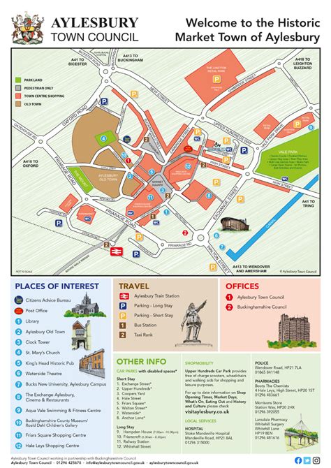 Town Centre Map Aylesbury Town Council
