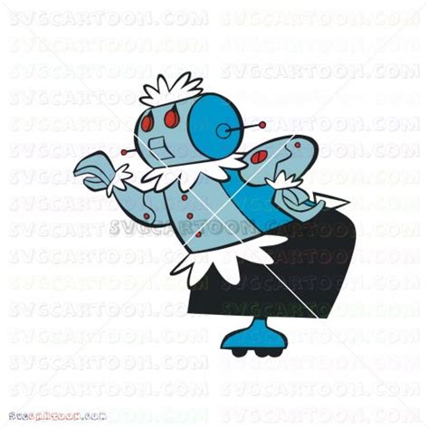 Rosie The Robot Jetsons 025 Svg Dxf Eps Pdf Png