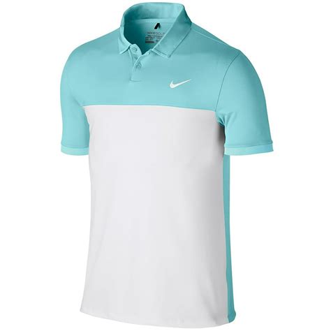 Nike Mens Dri Fit Icon Color Block Golf Polo Shirt
