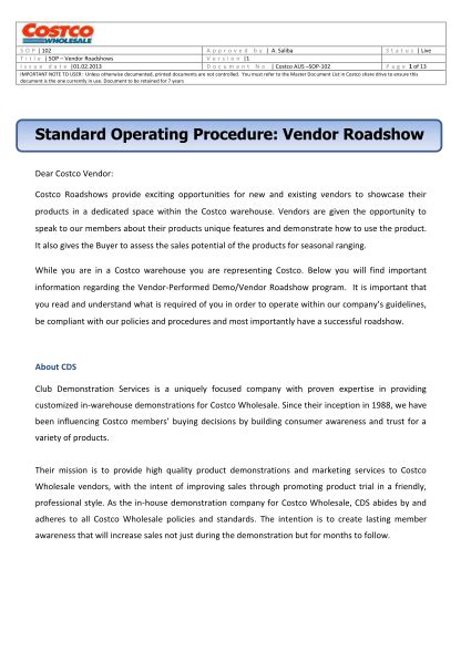 61 Standard Operating Procedure Examples Manufacturing Page 4 Free To