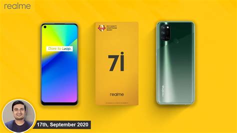 Realme 7i Confirm Specifications⚡⚡realme 7i India Launch Date India