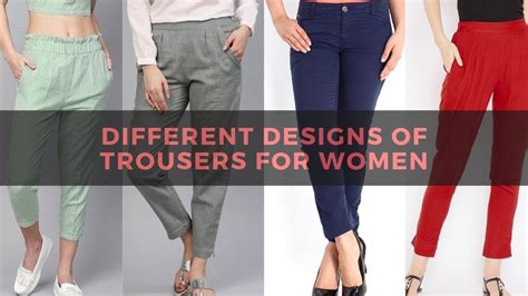 Different Types Of Pants For Ladies With Names 2019 Youtube