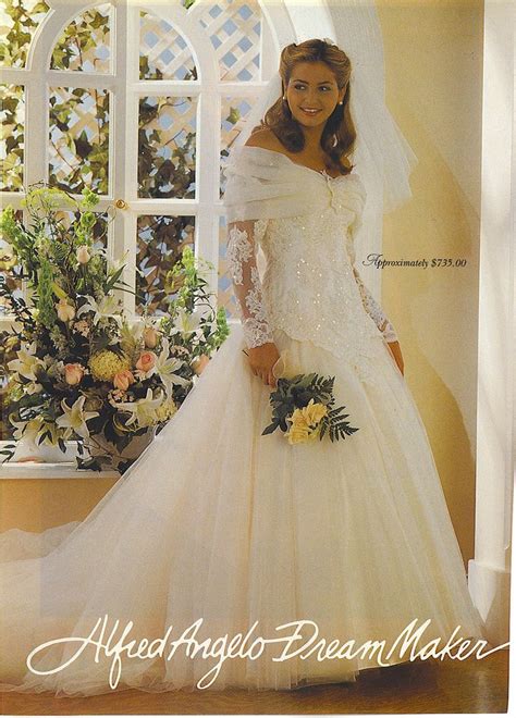 Pin By N Loren On 80s And 90s Bridal Wedding Fashion Sweep Train Wedding Dress Bridal Bride