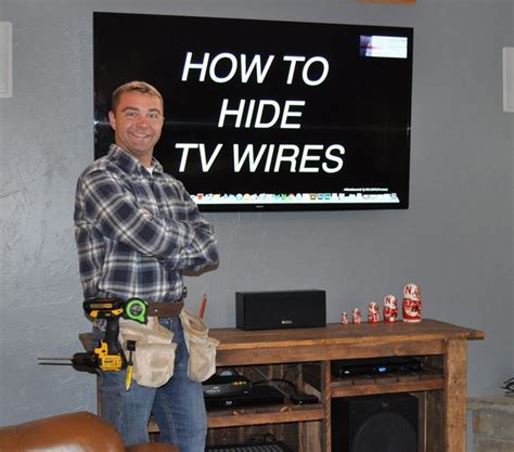 Hiding your pregnancy may not be easy. How to Hide TV Wires | Hide tv wires, Hidden tv, Wall ...