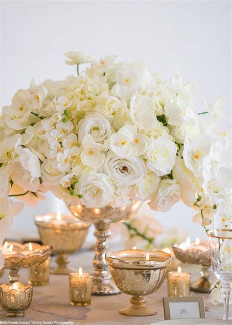Fake Flowers For Wedding Centrepieces