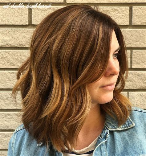 Medium length hair is teen actor william franklyn miller's signature look. 12 Mid Shoulder Length Haircuts - Undercut Hairstyle