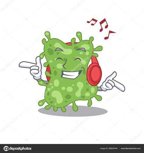 Salmonella classification is extremely complex; Salmonella Enterica Koncepcja Cartoon Słuchania Muzyki ...