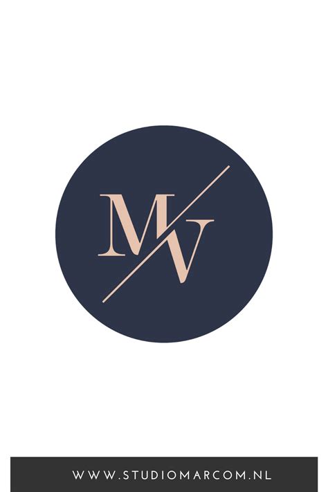 Logo Design Monogram Mv Monogram Logo Design Logo Design Inspiration