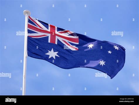 Australian Flags Hi Res Stock Photography And Images Alamy