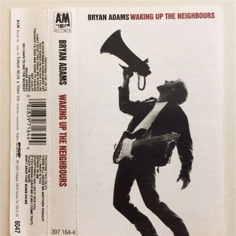 Bryan Adams Waking Up The Neighbours 1991 Cassette Discogs