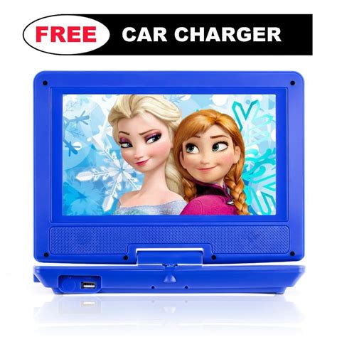 Portable Dvd Player For Car Plane Bus And More Car Charger 10 Value