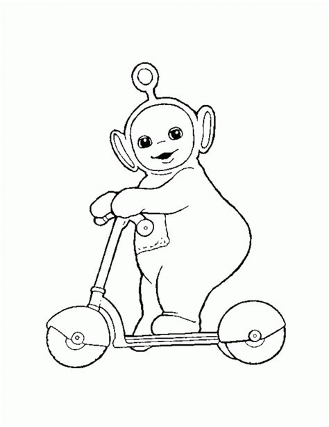 Free Printable Teletubbies Coloring Pages For Kids
