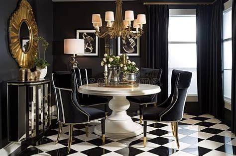 Hollywood Regency Dining Room Create A Dining Room With A Hollywood