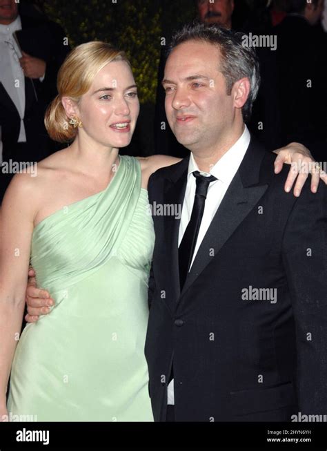 Kate Winslet Sam Mendes Attend The Vanity Fair Oscar Party At Mortons Restaurant In