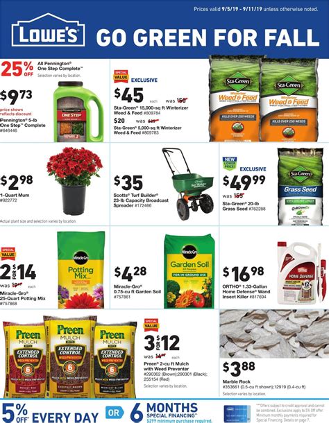 Lowes Current Weekly Ad 0905 09112019 Frequent