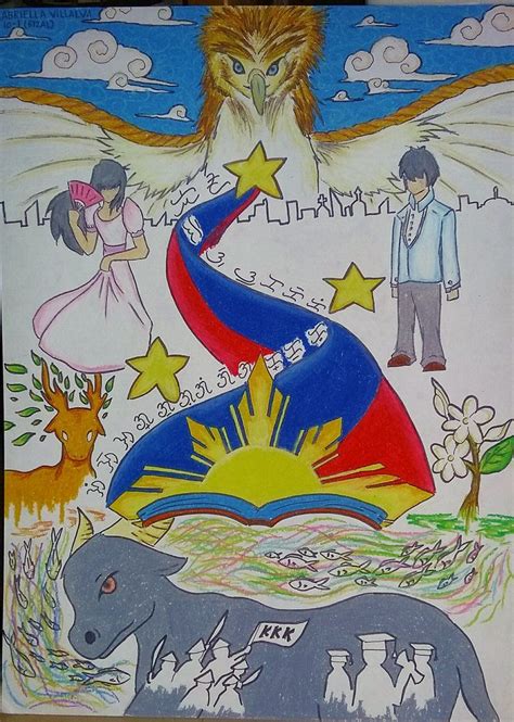 Poster Maunlad Na Bansa Drawing Buwan Ng Wika Slogan Poster Making