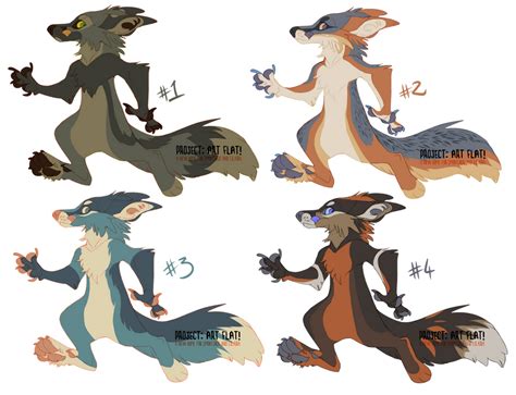 Fox Adoptables Closed By Lilaira On Deviantart