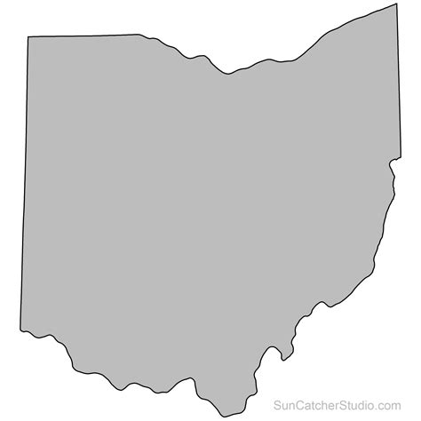 Ohio Outline Png Ohio State Outline Transparent Png 749x796 Images