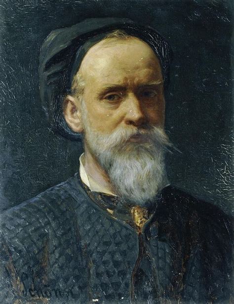 Self Portrait Painting Friedrich Alois Schönn Oil Paintings