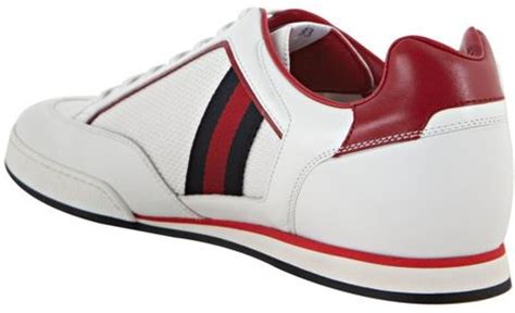Team with a pair of the label's trousers or tailoring options. Gucci Leather Tennis Shoes in White for Men | Lyst