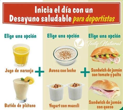 descubrir 99 imagen desayunos sanos para deportistas viaterra mx