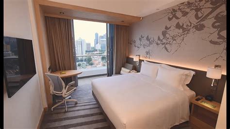 Deluxe Room With Balcony At Hilton Garden Inn Singapore Serangoon Youtube