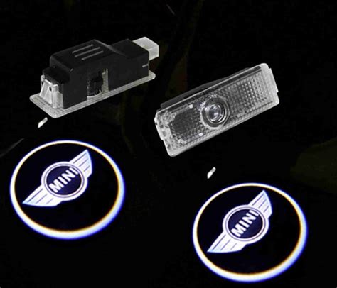 2x Led Door Projector Courtesy Puddle Lights For Mini Cooper What2buy