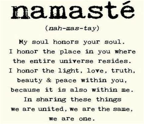 The Mystic Understanding What Namaste Means