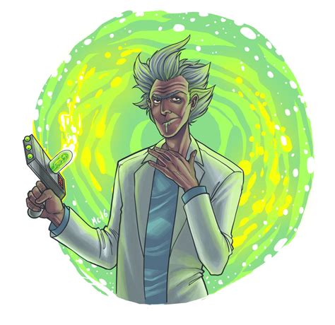 Rick Sanchez By Bleedingheartworks On Deviantart