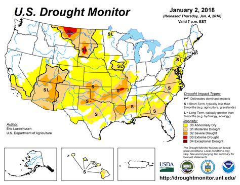 Value Of The Data Us Drought Monitor News National Centers For