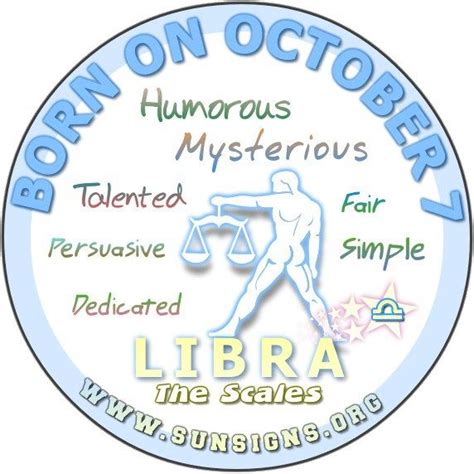 This is the cusp of criticism, also known as the cusp of drama. October 7 Birthday Horoscope Personality » Sun Signs ...