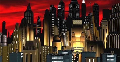 Gotham City Gotham City Skyline Art Deco City