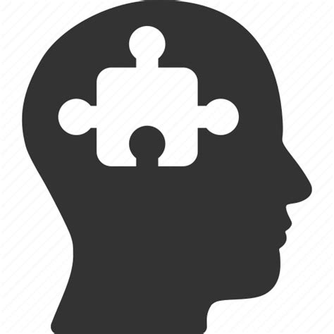 Brain Human Organ Memory Mind Puzzle Think Thinking Icon