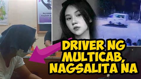 Update Driver Ng Multicab Kung Saan Sumakay Si Jovelyn Galleno Nagsalita Na Youtube