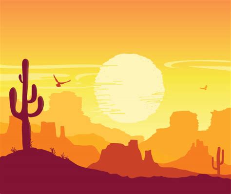 Arizona Sunset Illustrations Royalty Free Vector Graphics And Clip Art