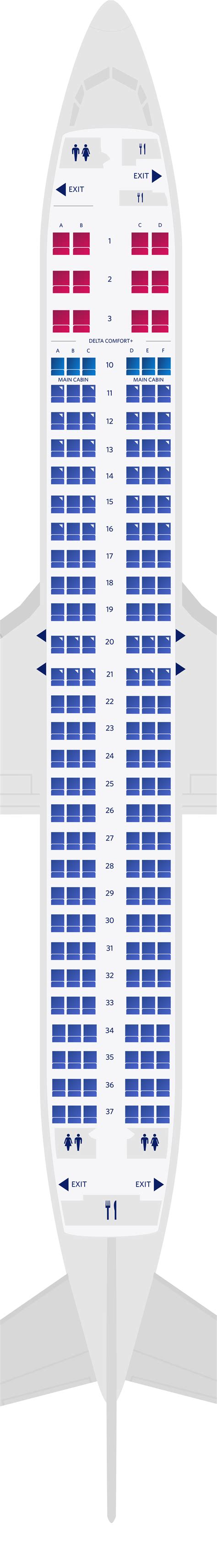 Delta Airlines Aircraft Seating Charts Brokeasshome Com