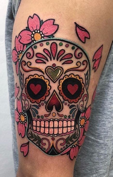 Source tribal tattoo designs for women. 100+ Unique Sugar Skull Tattoos Designs & Ideas - Tattoo ...