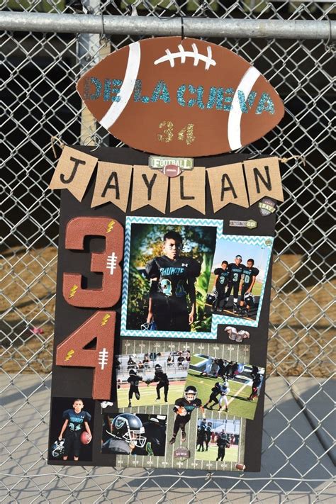 Poster 1000 Soccer Senior Night Posters Soccer Senior Night Football Locker Decorations