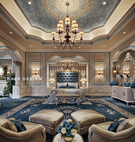 Luxury master bedrooms designed by top interior designers in dubai. Luxury Master Bedroom " Dubai" on Behance