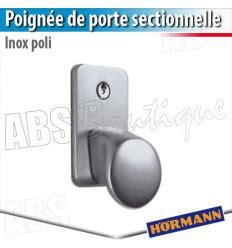 Grâce à ce principe de construction, elles offrent un espace de stationnement maximal. Accessoires Portes de garage sectionnelles - ABS Boutique